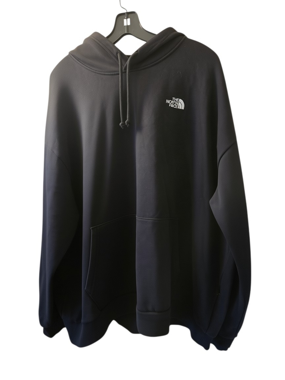 The North Face Black Pullover Hoodie with White Logo